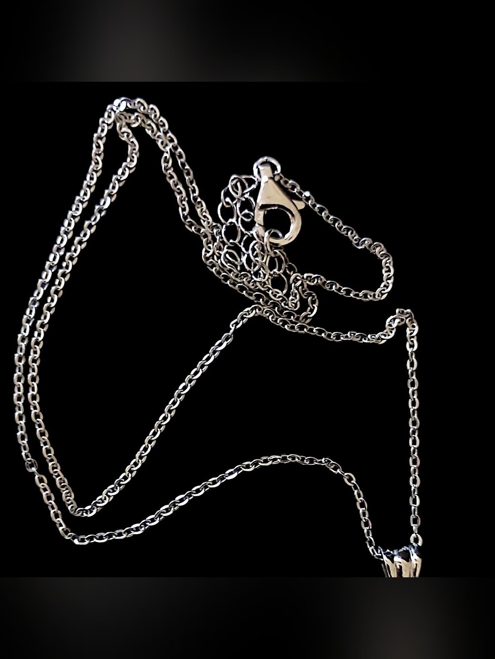 Sterling Silver South Sea Tahitian Pearl Pendant Golden Black Interchangeable - Picture 10 of 16